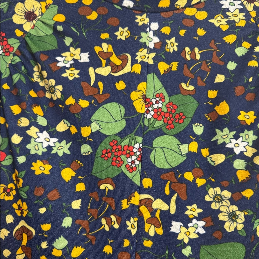 Vintage Hippie Flower Child Handmade Dress